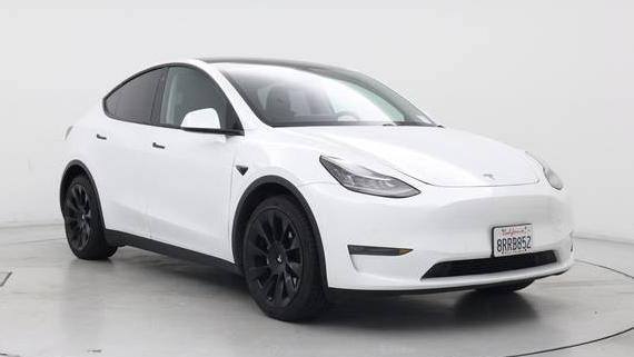 TESLA MODEL Y 2020 5YJYGDEE9LF013071 image